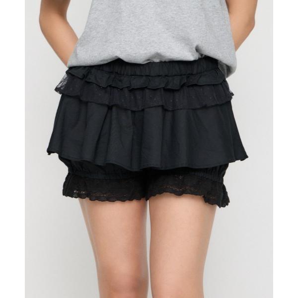 パンツ AIRY LAYERED ショートパンツ レディース