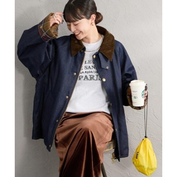 デニムジャケット gジャン 「WEB先行予約」「Barbour/バブアー」 別注 TRANSPORT 中綿入りトランスポートデニムジャケット レディース メンズ