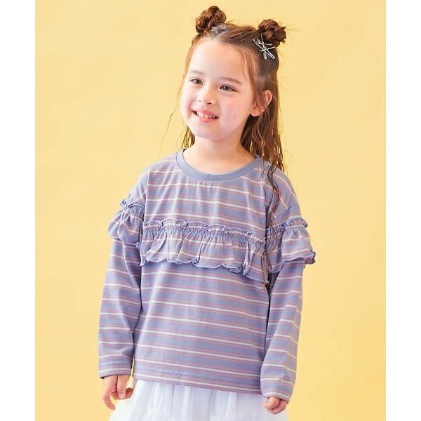 tシャツ 「なっトクT」えらべるデザインバリエーション  ガールズ 長袖Tシャツ キッズ 子供服 女の子