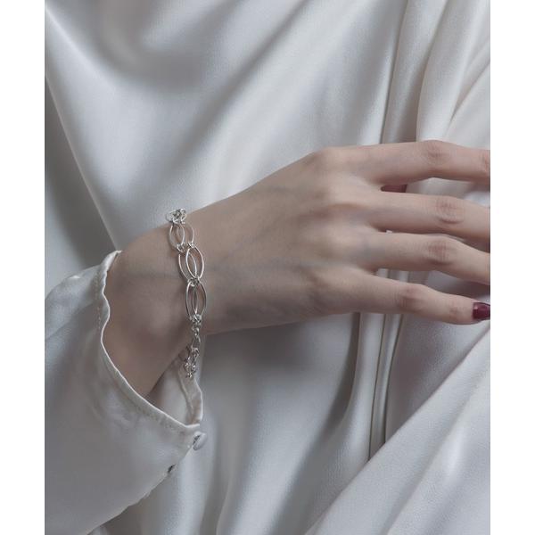 ブレスレット 「YArKA/ヤーカ」dual architect oval chain bracelet 「dudu2」 / 2ラインブレスレット メンズ レディース