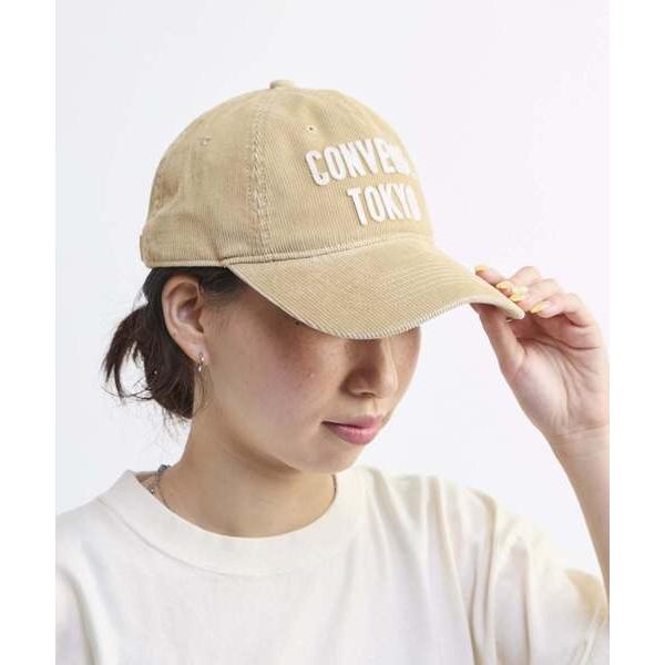 キャップ 帽子 レディース CORDUROY FELT PATCH LOGO CAP レディース メンズ