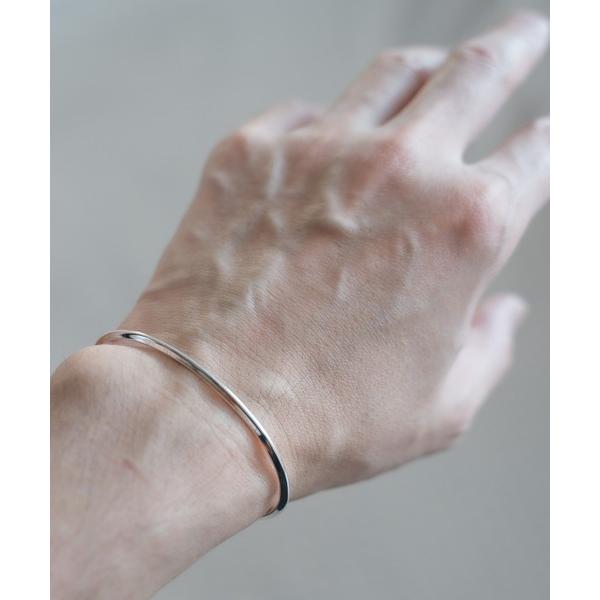 バングル SENTI TRIANGULAR FINE BANGLE トライアングル細バングル シルバー メンズ レディース