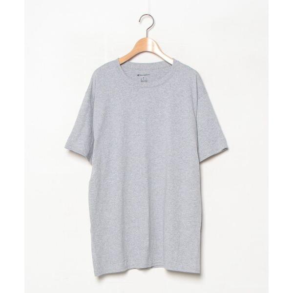 「Champion」 半袖Tシャツ M グレー メンズ