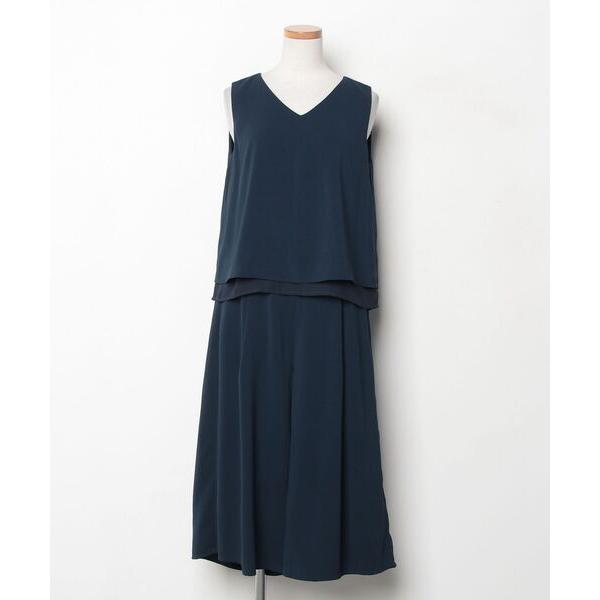 「SENSE OF PLACE by URBAN RESEARCH」 セットアップ FREE ネイビー レディース