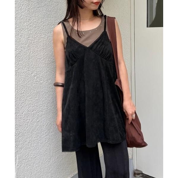 ワンピース スウェード2wayミニワンピース