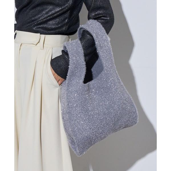 「MAISON BREEZE」 ハンドバッグ FREE シルバー レディース