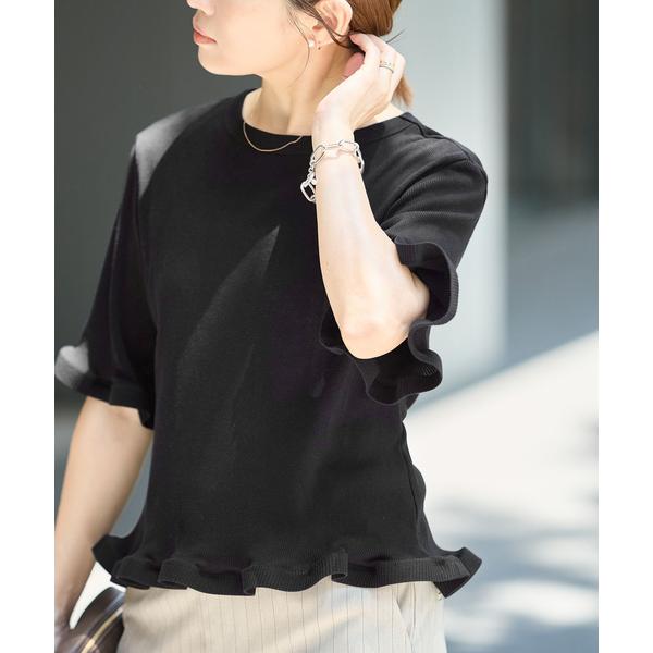 tシャツ 半袖 「WEB限定/追加」オーガニックコットン WAVE Tシャツ レディース