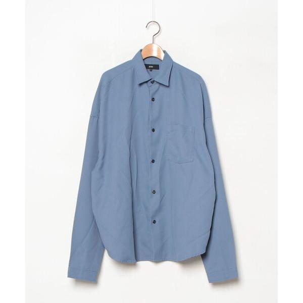 「SITRY」 長袖シャツ M ブルー メンズ