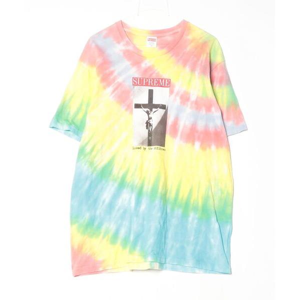 「Supreme」 半袖Tシャツ M イエロー メンズ