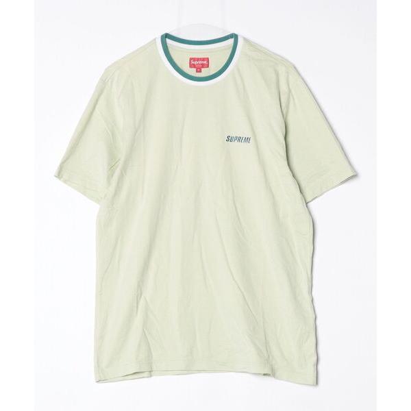 「Supreme」 ワンポイント半袖Tシャツ S レッド メンズ