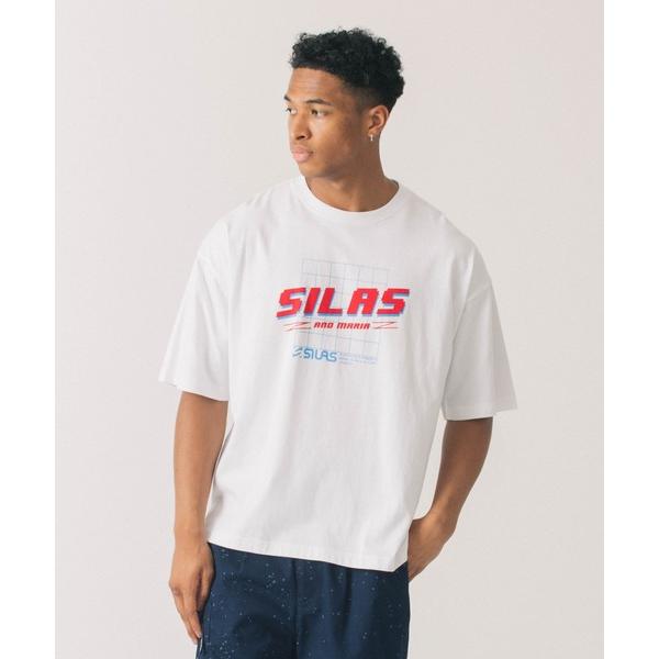 「SILAS」 半袖Tシャツ M ホワイト メンズ