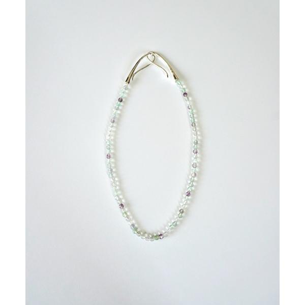ネックレス Fluorite” stone necklace レディース