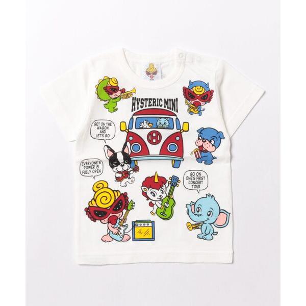 tシャツ HYS MINI BAND WAGON PARTY 半袖Tシャツ キッズ 子供服 男の子 女の子