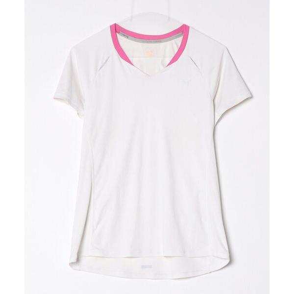 「PUMA」 半袖Tシャツ L ホワイト メンズ