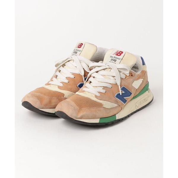 「New Balance」 ローカットスニーカー 27cm ベージュ メンズ