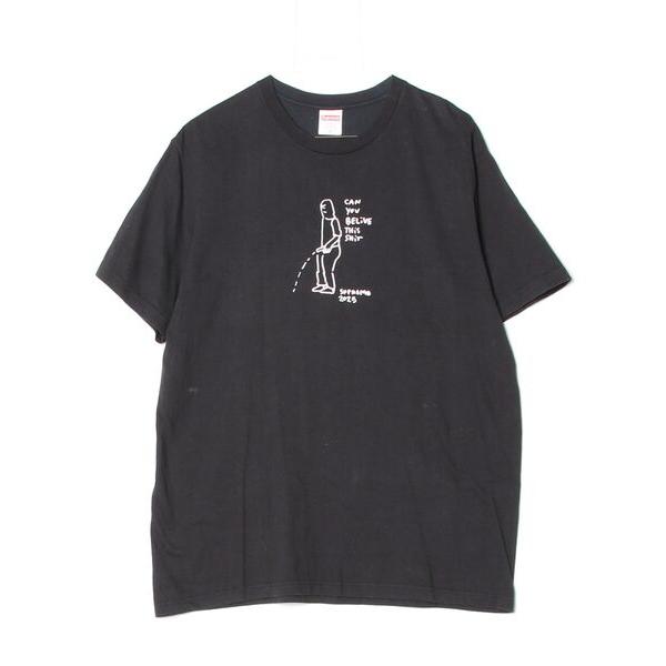 「Supreme」 Piss Tee M ブラック メンズ