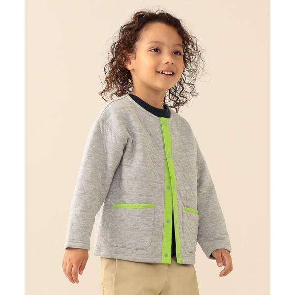 ノーカラージャケット アウター カットキルト ジャケット 2026FW（90〜150cm）子供服 通園 通学 防寒 キッズ 子供服 男の子 女の子