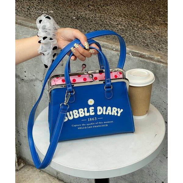 トートバッグ 小さめ 「HELLO.SANFRANCISCO/ハローサンフランシスコ」マーガレットロゴがま口ショルダー レディース