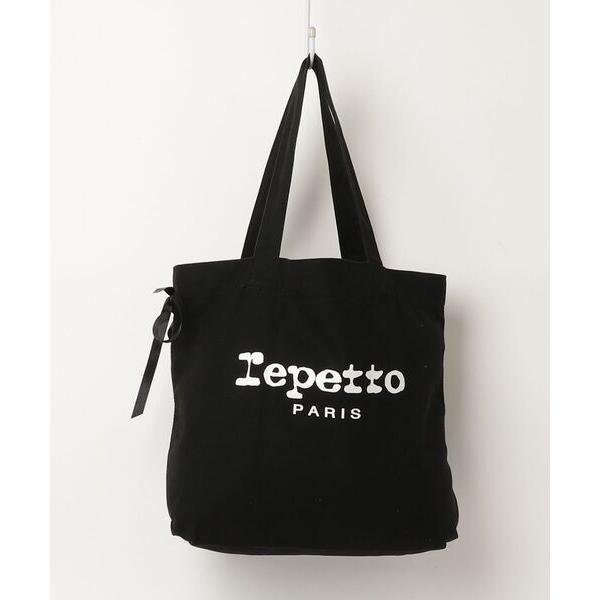 「Repetto」 トートバッグ - ブラック レディース