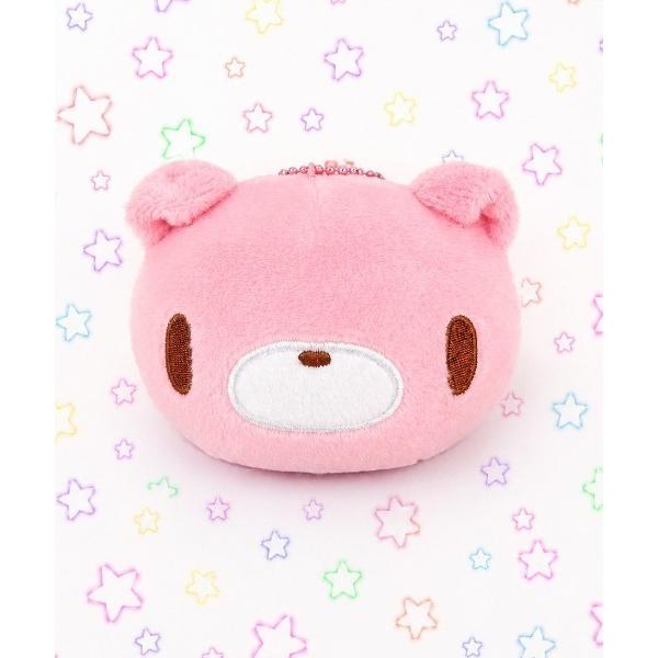 キーホルダー 「nini toys」「いたずらぐまのグル〜ミ〜」フェイスマスコットキーホルダー/ぬくいーず