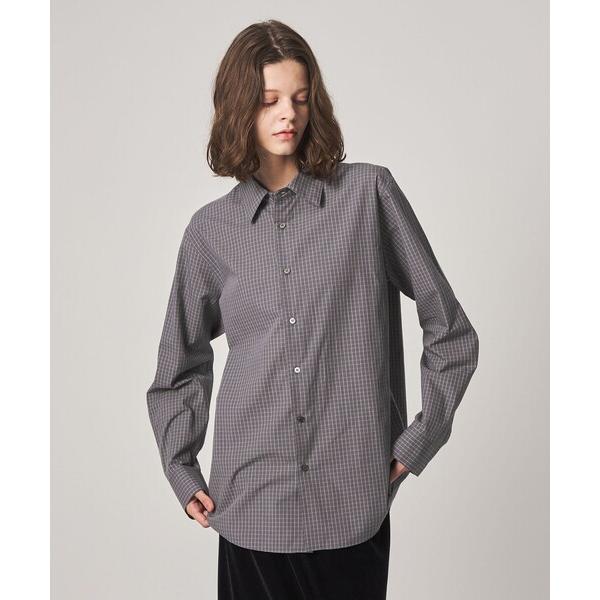 ブラウス シャツ 「Steven Alan」コットン ミニ チェック シャツ レディース