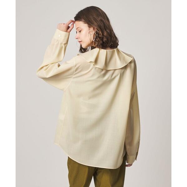 ブラウス シャツ 「Steven Alan」タックカラー シャツ レディース