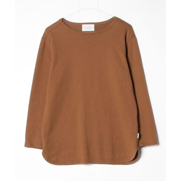 「URBAN RESEARCH DOORS」 長袖Tシャツ 38 ブラウン メンズ