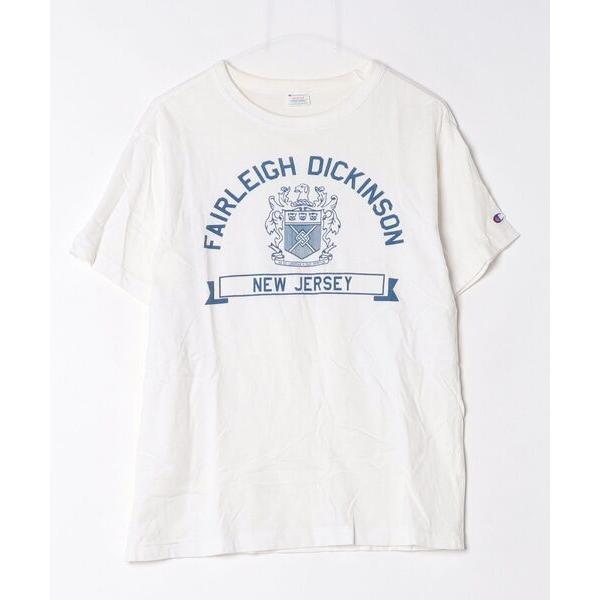 「Champion」 半袖Tシャツ M ホワイト メンズ