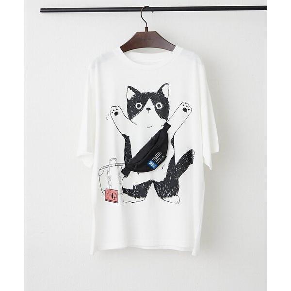 tシャツ 半袖 久しぶりのゆるキャラサコッシュT レディース
