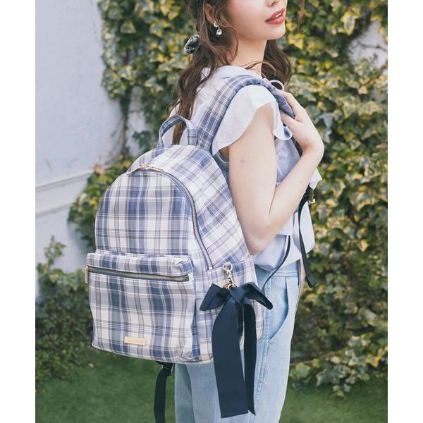 「Maison de FLEUR」 リュック FREE グレー レディース