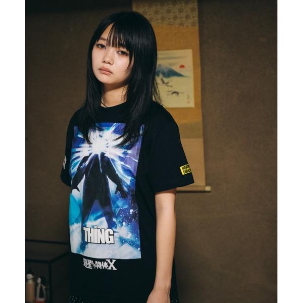 tシャツ 遊星からの物体X THE THING（クレーターブラック） メンズ