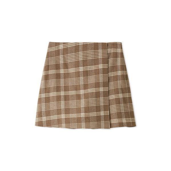 パンツ ラップデザインミニスカショーパン レディース