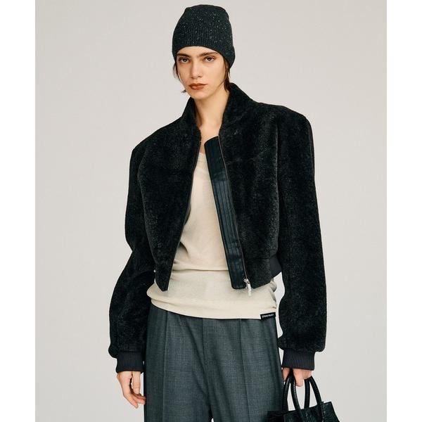 ブルゾン アウター 「2026Autumn Pre-Order」ショートヘアブルゾン / Short Hair Blouson レディース