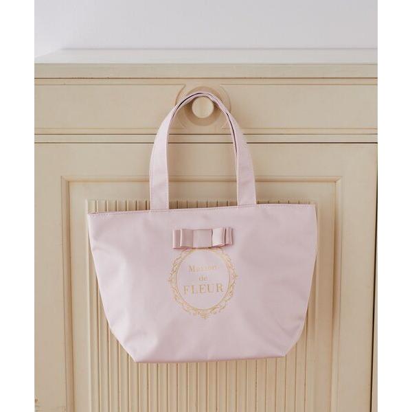 「Maison de FLEUR」 ハンドバッグ FREE ピンクベージュ レディース