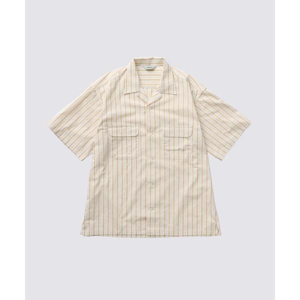 「FIDELITY」 ビジネスシャツ MEDIUM アイボリー メンズ