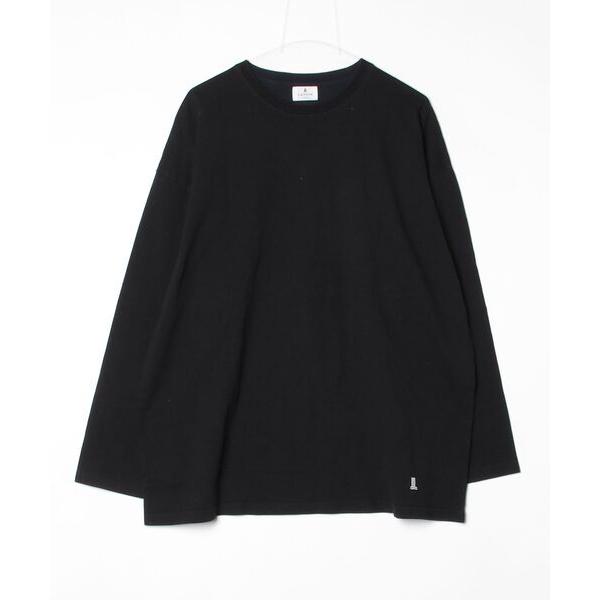 「LANVIN en Bleu」 長袖Tシャツ 52 ブラック メンズ