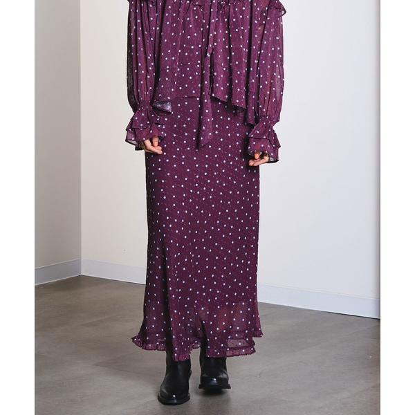 ロング スカート PRINTED NARROW SKIRT