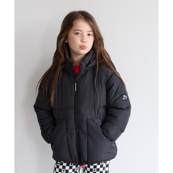 ブルゾン アウター 「新色＆新デザイン登場!」EVERYパフフードブルゾン「110~160cm」(KIDS) キッズ 子供服 男の子 女の子