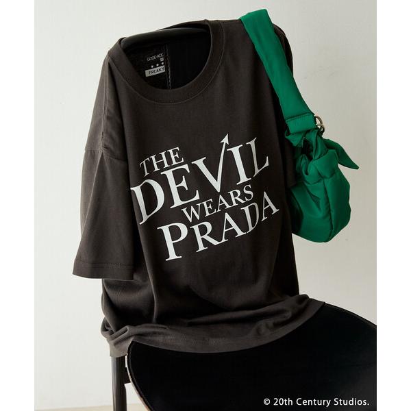 tシャツ 半袖 GOOD ROCK SPEED/グッドロックスピード 「The Devil Wears Prada」ロゴ Tシャツ/「プラダを着た悪魔」 レディース