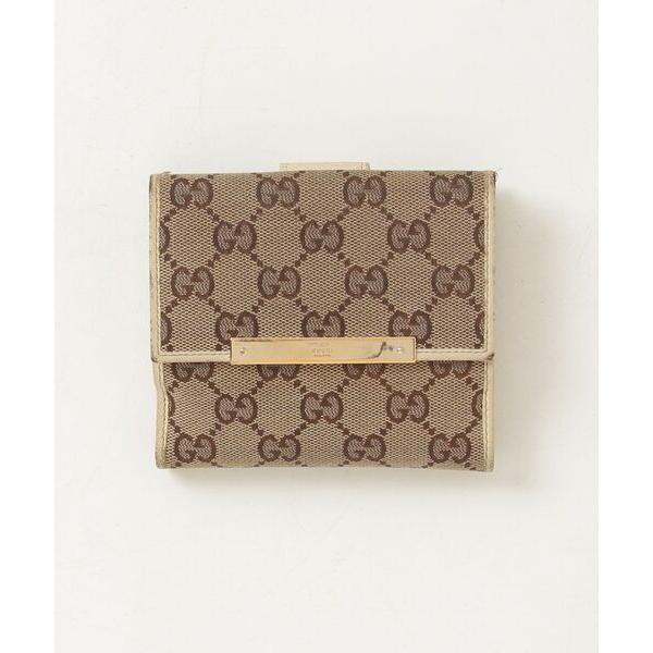 「GUCCI」 財布 - ベージュ レディース