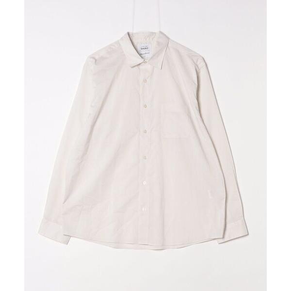 「GLOBAL WORK」 長袖シャツ L ベージュ メンズ