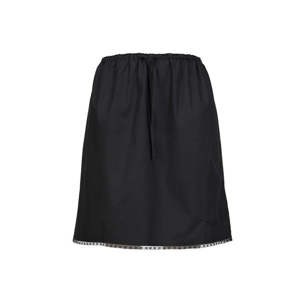 スカート G CLASSIC LACE-UP MIDI SKIRT