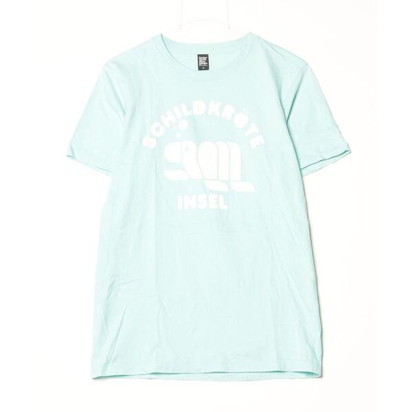 「Design Tshirts Store graniph」 半袖Tシャツ M ブルー メンズ