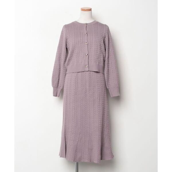 「PROPORTION BODY DRESSING」 セットアップ MEDIUM パープル レディース
