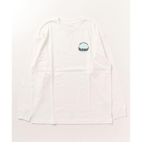 「CHARI&amp;CO」 長袖Tシャツ LARGE ホワイト メンズ