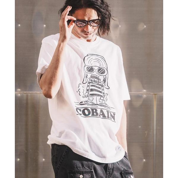 「WONDER WALL MOTEL」 半袖Tシャツ M ホワイト メンズ