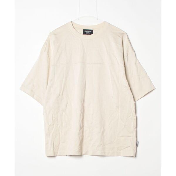 「CHARI&amp;CO」 半袖Tシャツ MEDIUM ライトベージュ メンズ