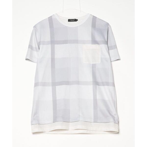 「BLACK LABEL CRESTBRIDGE」 半袖Tシャツ M グレー メンズ