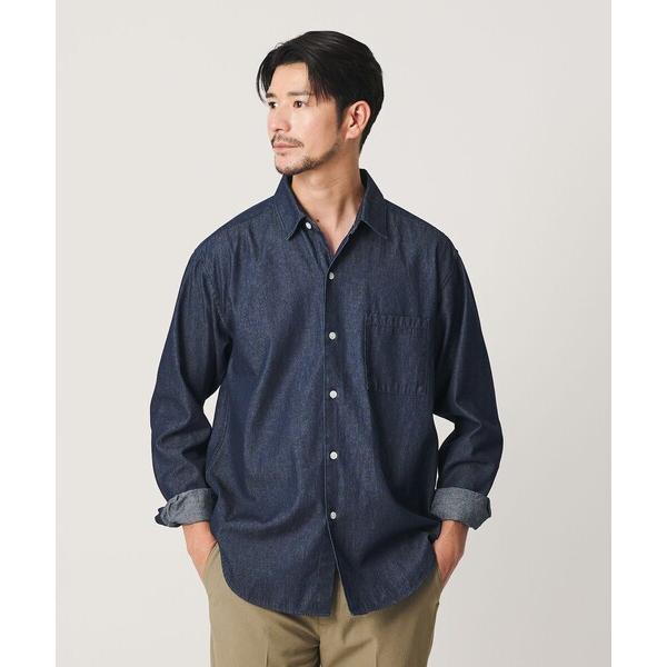 シャツ 「WEB限定 WARDROBE SMART」デニムシャツ メンズ