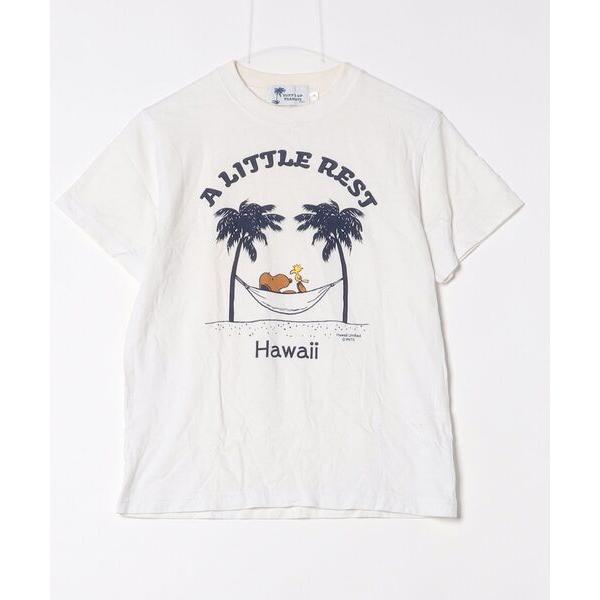 「PEANUTS」 半袖Tシャツ S ホワイト メンズ